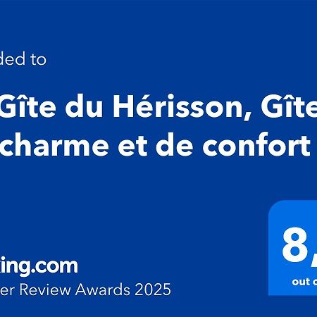 Le Gite Du Herisson, Gite De Charme Et De Confort Le Menoux Luaran gambar